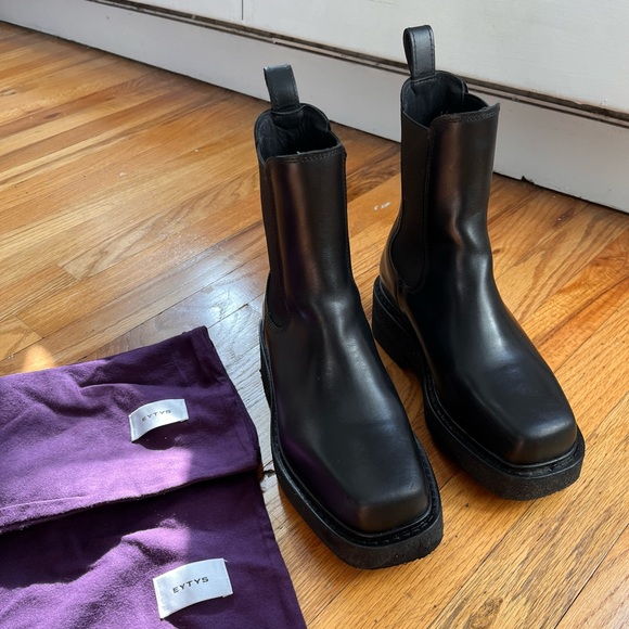 Eytys Ortega II Leather Boot - Picture 3 of 8